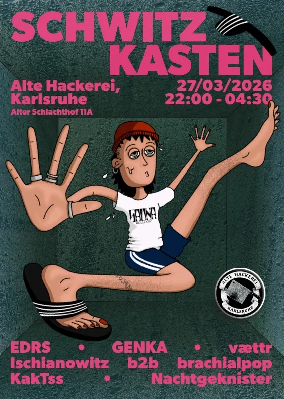 szene-Radar - SCHWITZKASTEN, Alte Hackerei  in Karlsruhe