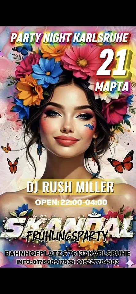 szene-Radar - Party Night Karlsruhe, Club Skandal  in Karlsruhe