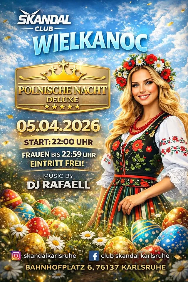 szene-Radar - Polnische Nacht , Club Skandal  in Karlsruhe