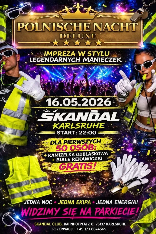 szene-Radar - Polska Impreza Manieczki, Club Skandal  in Karlsruhe