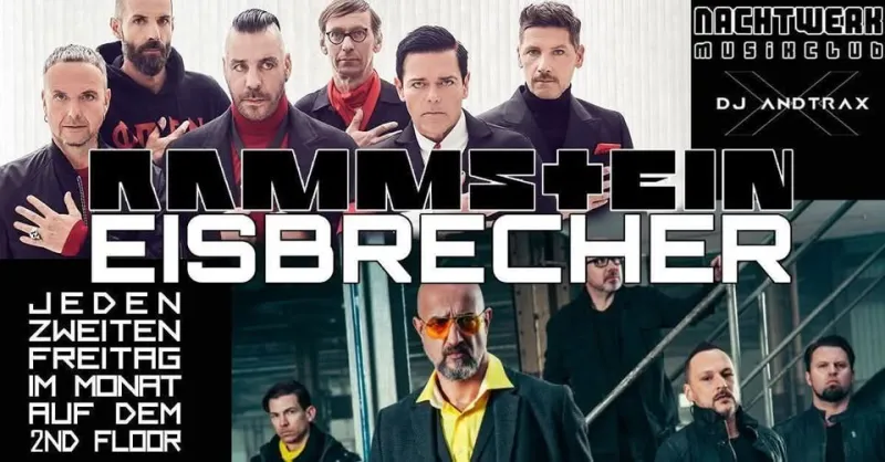 szene-Radar - Rammstein vs Eisbrecher Party mit DJ AndTraX - Secondfloor, Nachtwerk  in Karlsruhe