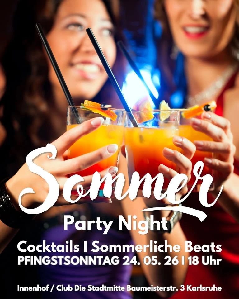 szene-Radar - Summer Party im Innenhof, Die Stadtmitte  in Karlsruhe