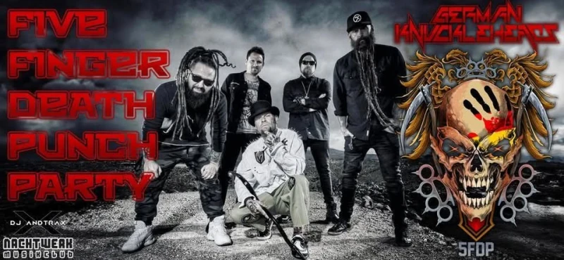 szene-Radar - Five Finger Death Punch Party mit DJ AndTraX, Nachtwerk  in Karlsruhe