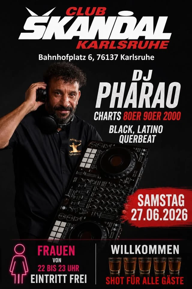 szene-Radar - Dance Charts, Club Skandal  in Karlsruhe