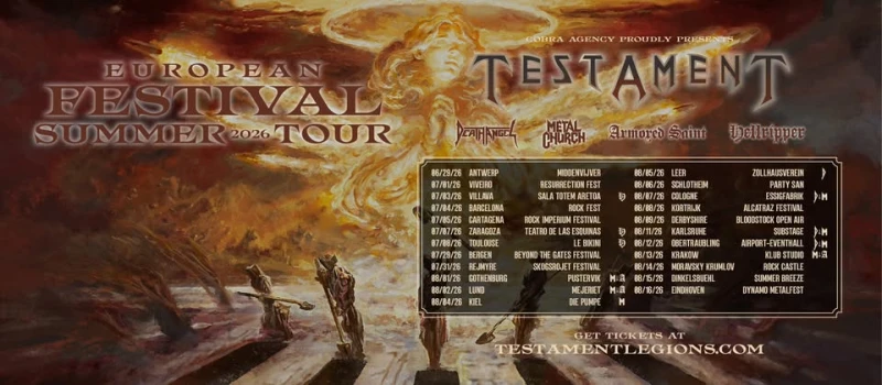 szene-Radar - TESTAMENT, Substage  in Karlsruhe