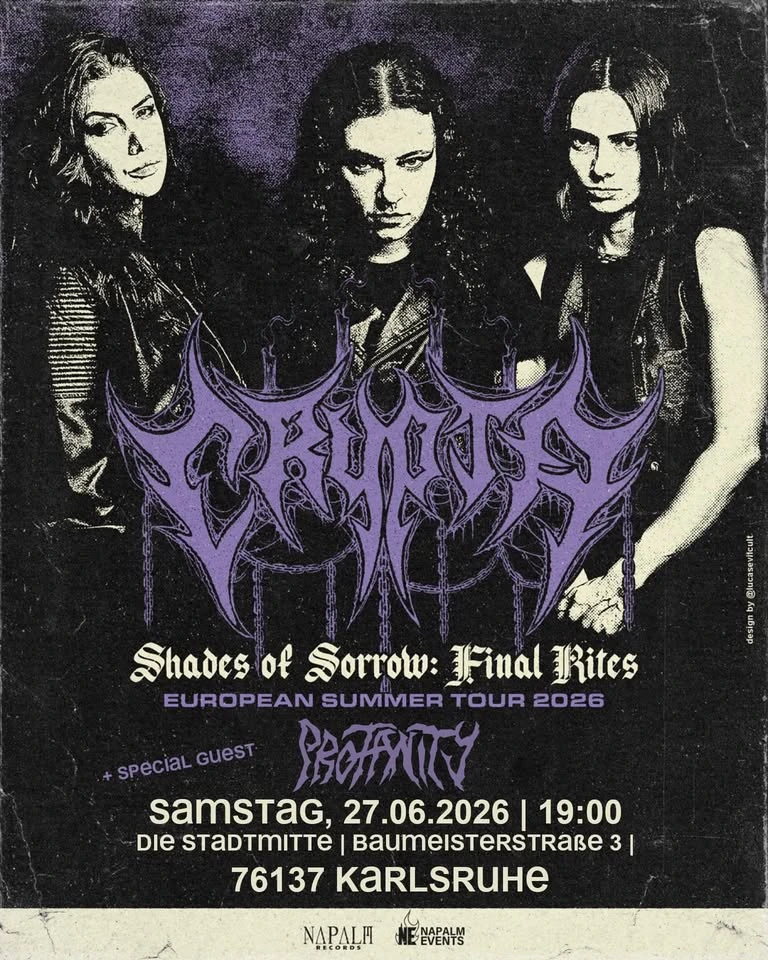 szene-Radar - Crypta & Profanity live in Karlsruhe, Die Stadtmitte  in Karlsruhe