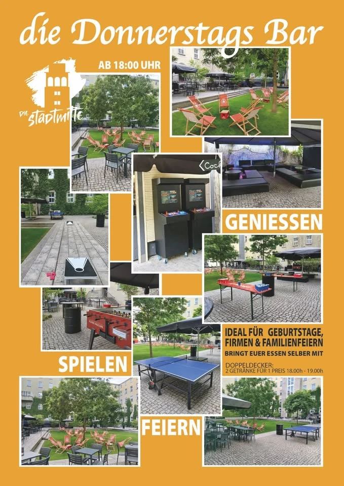 szene-Radar - Die Donnerstags-Bar in der Stadtmitte, Die Stadtmitte  in Karlsruhe