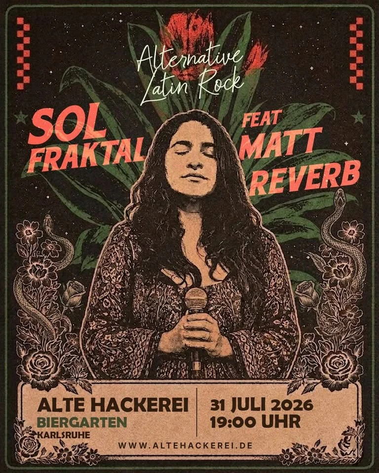 szene-Radar - BIERGARTENKONZERT: Sol Fraktal, Alte Hackerei  in Karlsruhe