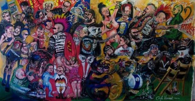 szene-Radar - Zeitgeschichtliche D.I.Y. Punk-Filme von Mike Spike Froidl, Alte Hackerei  in Karlsruhe