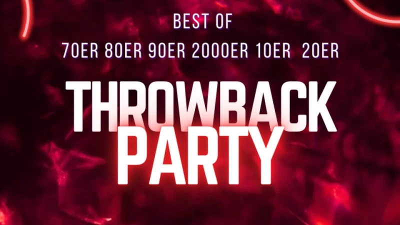 szene-Radar - Innenhof Party 6 Jahrzehnte-Throwback-Party, Die Stadtmitte  in Karlsruhe