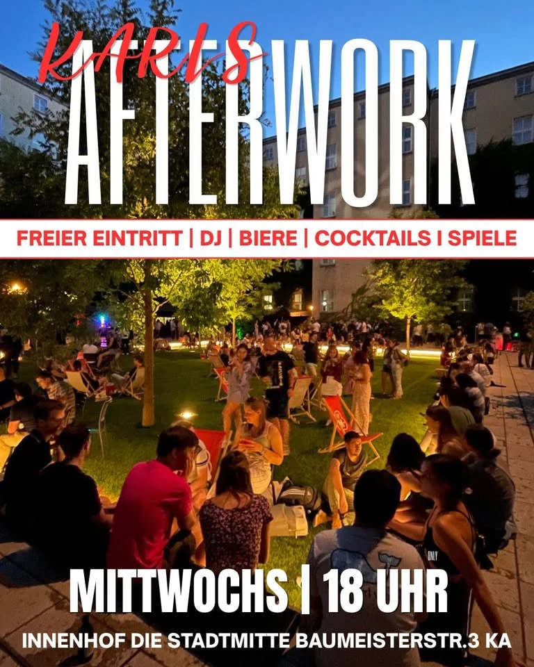 szene-Radar - Karls Afterwork, Die Stadtmitte  in Karlsruhe