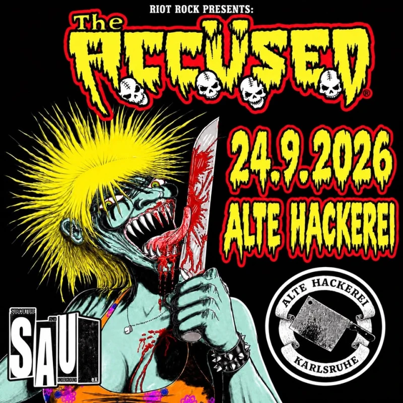 szene-Radar - The Accused // Alte Hackerei, Alte Hackerei  in Karlsruhe