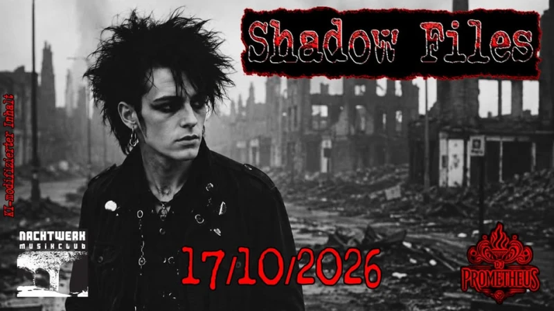szene-Radar - Shadow Files auf dem Secondfloor mit DJ Prometheus, Nachtwerk  in Karlsruhe
