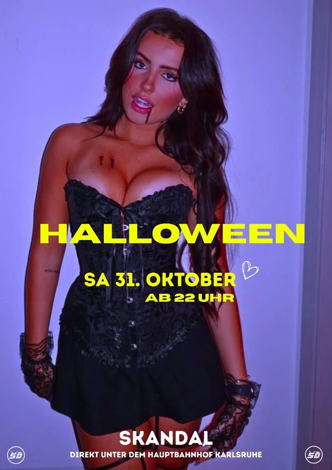 szene-Radar - Halloween Techno Party, Club Skandal  in Karlsruhe