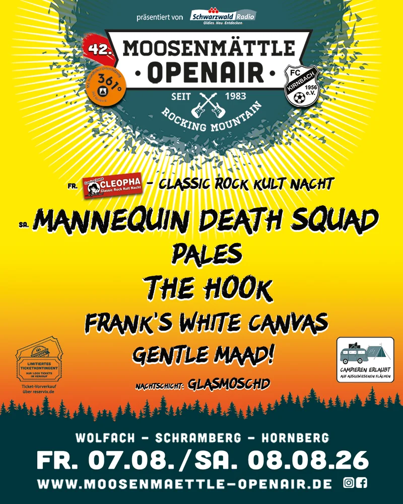 szene-Radar im Moosenmättle Open Air in Karlsruhe