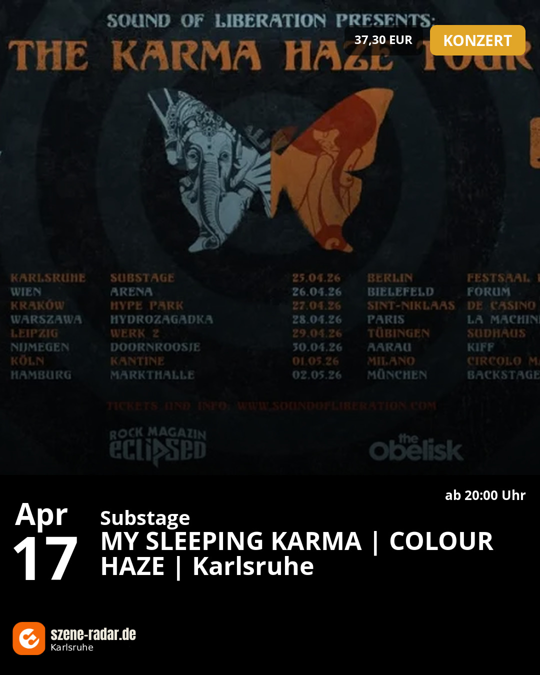 szene-Radar Social Media