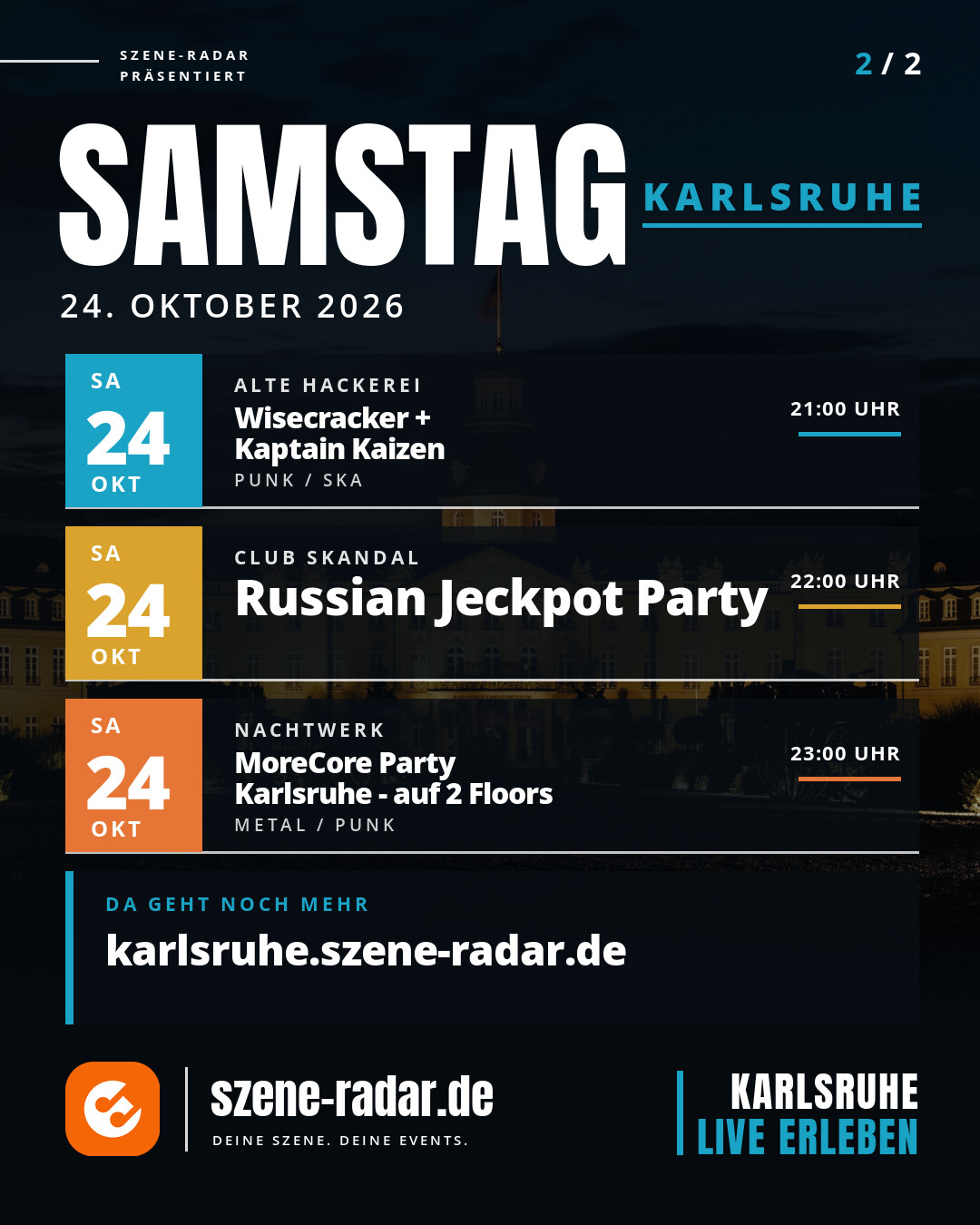 szene-Radar Social Media